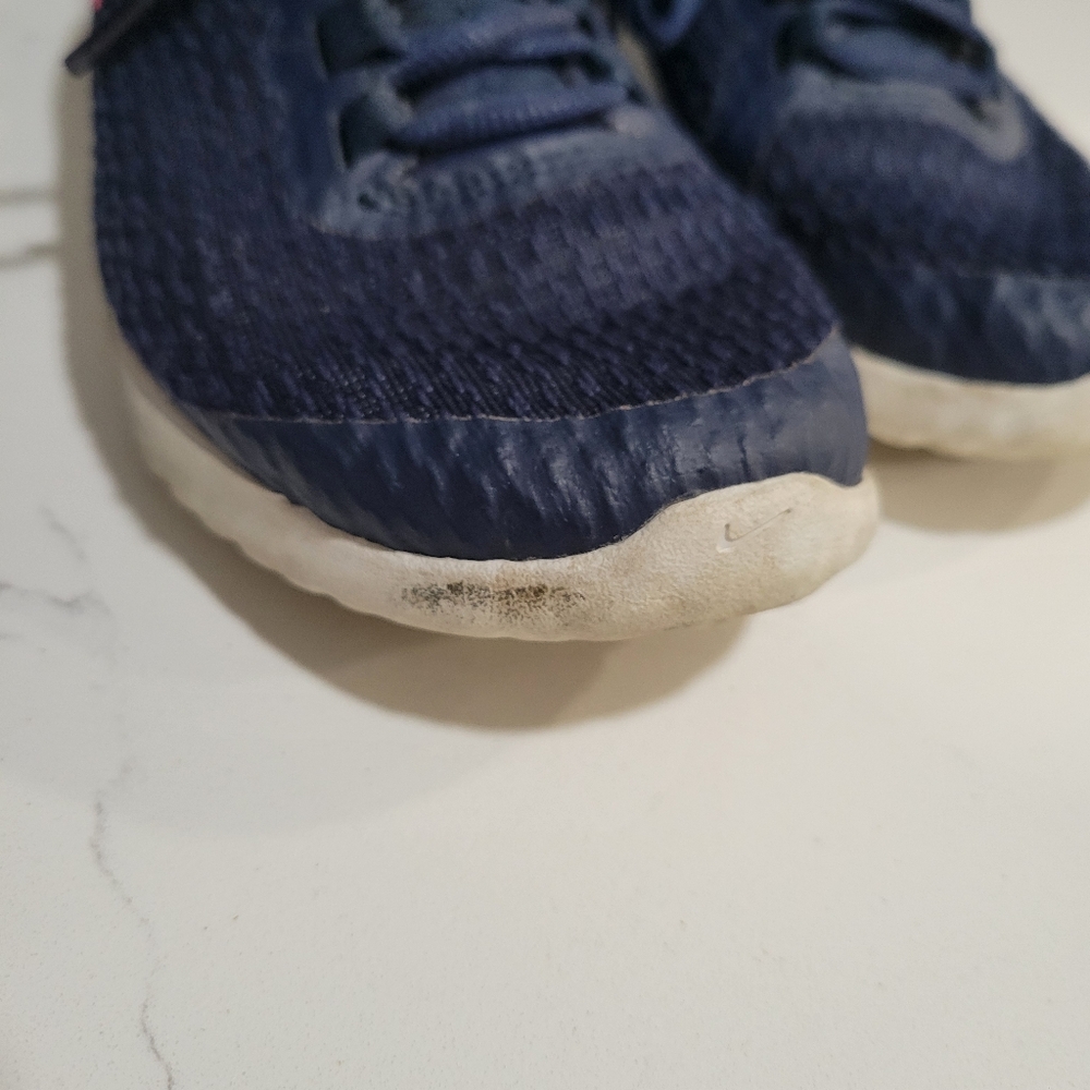 Woman's Nike Blue and Pink Rival Running Shoes Size 5.5 - Picture 10 of 13